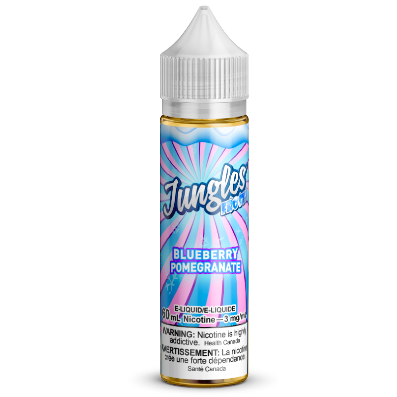 50ml EU JUNGLES FROST Blueberry Pomegranate 75VG