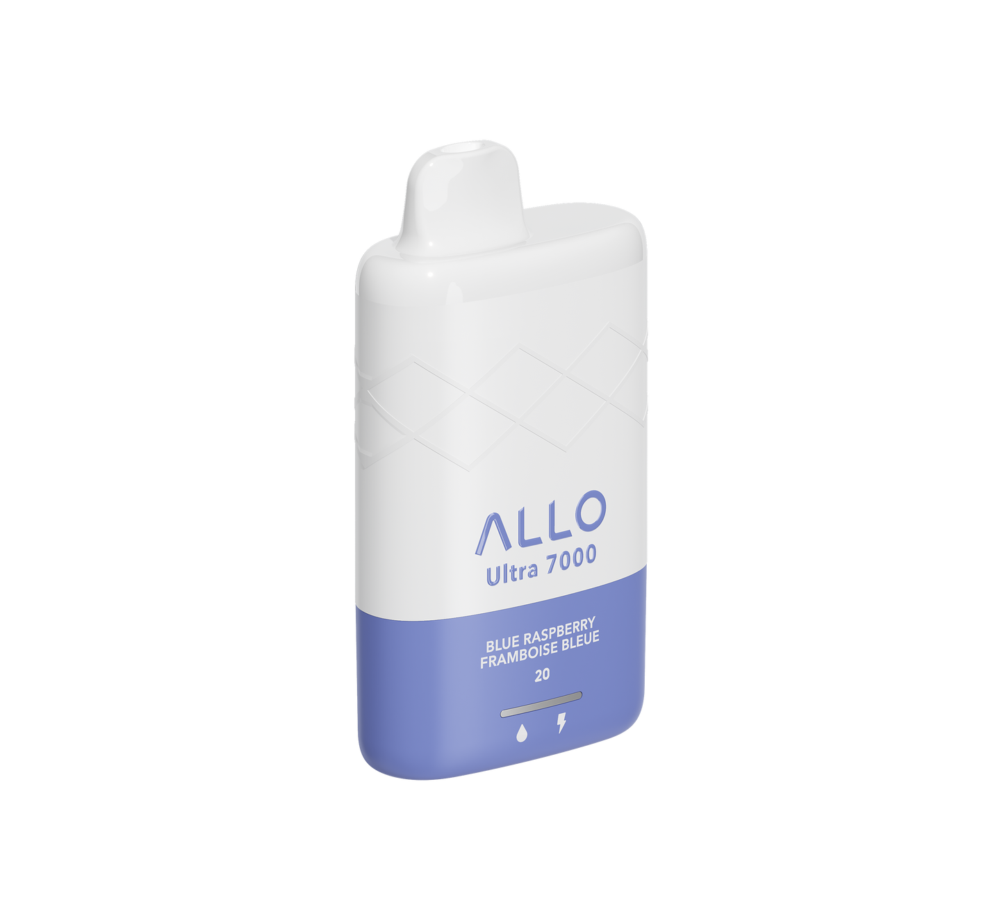 Allo Ultra 7000 Disposable - Blue Raspberry 20mg 5pc/Carton