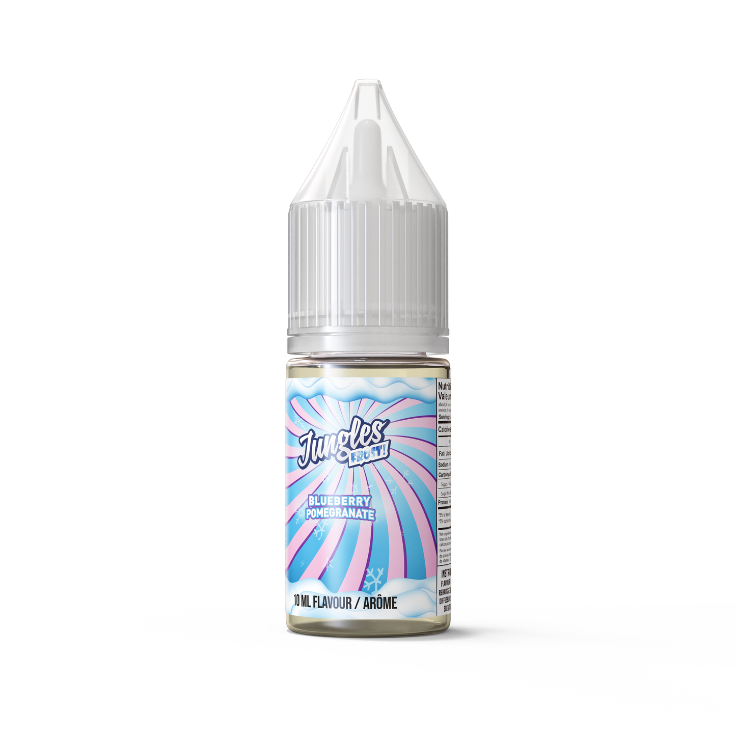 10ml AROMA JUNGLES FROST Blueberry Pomegranate QBC