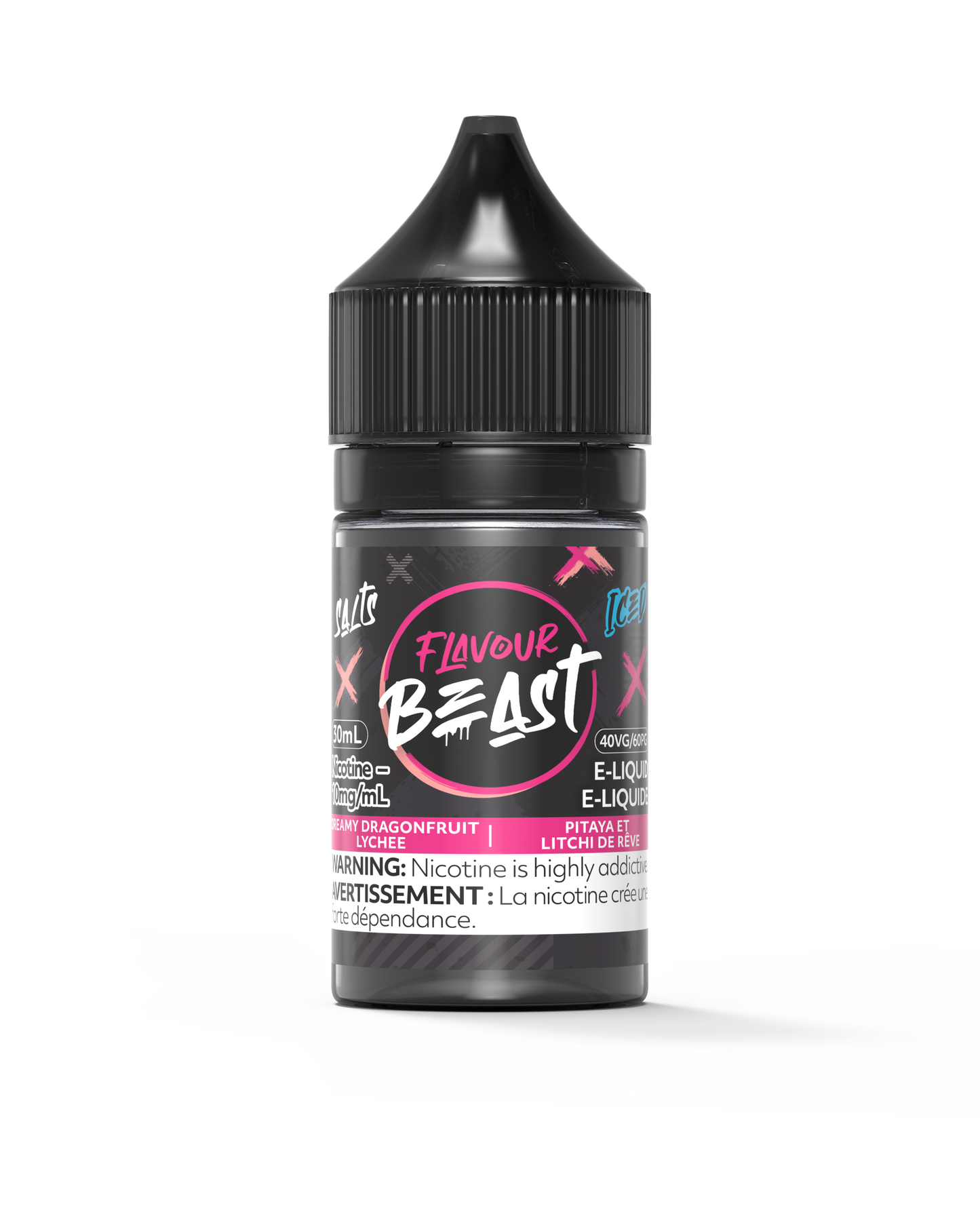 Flavour Beast E-Liquid - Dreamy Dragonfruit Lychee Iced 10mg/30mL