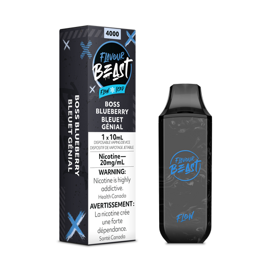 FLAVOUR BEAST Boss Blueberry Iced (6pc Carton)