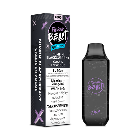 FLAVOUR BEAST Bumpin Blackcurrant Iced (6pc Carton)