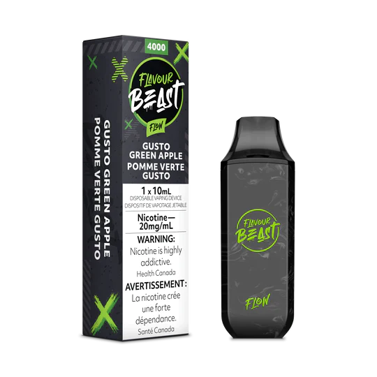 FLAVOUR BEAST Gusto Green Apple (6pc Carton)