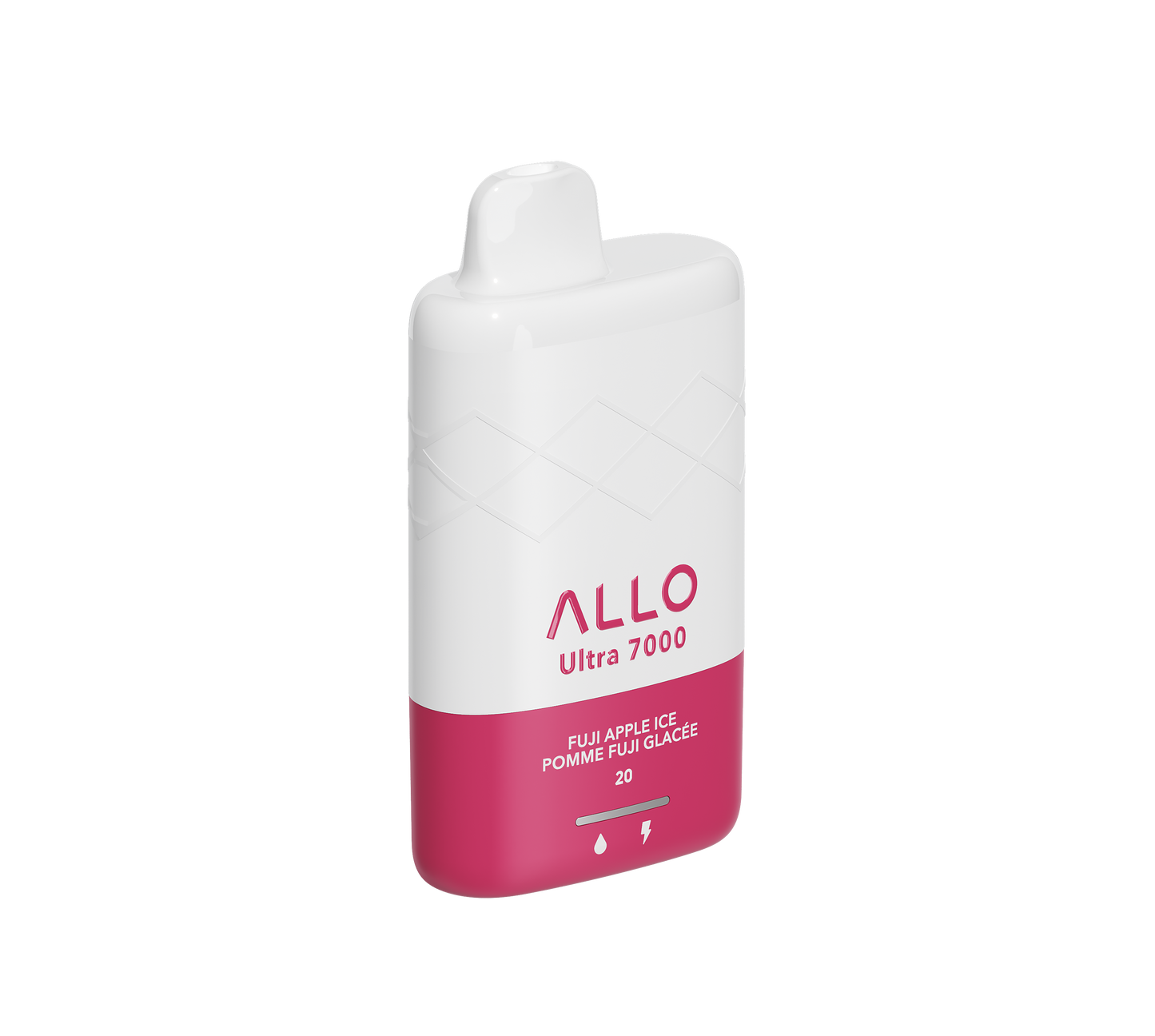 Allo Ultra 7000 Disposable - Fuji Apple Ice 20mg 5pc/Carton