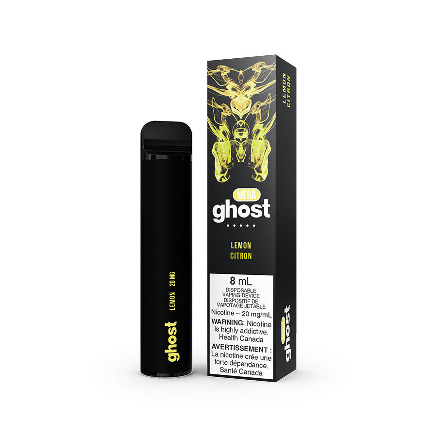 GHOST MEGA DISPOSABLE - LEMON (5PC/CTN) 8ML 20MG