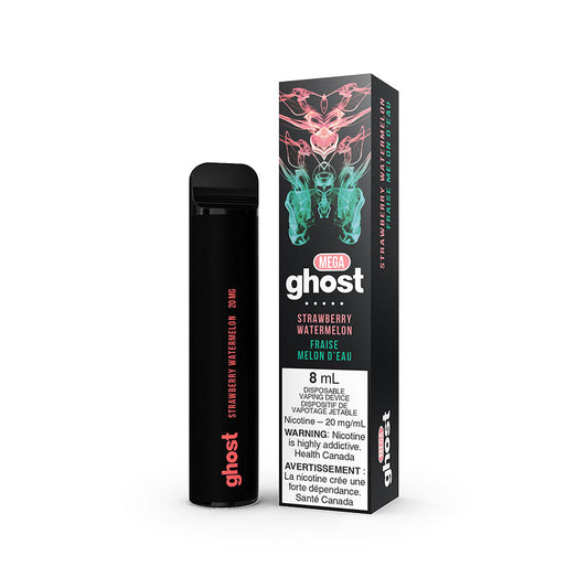 GHOST MEGA DISPOSABLE - STRAWBERRY WATERMELON (5PC/CTN) 8ML