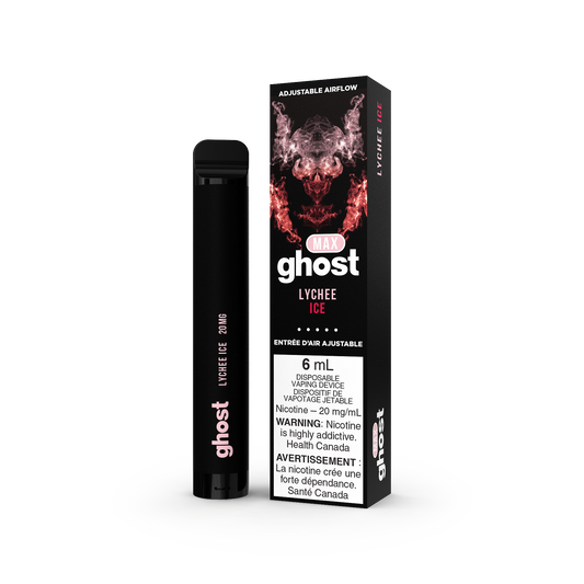 GHOST MAX DISPOSABLE - LYCHEE ICE (5PC/CTN) 6ML 20MG