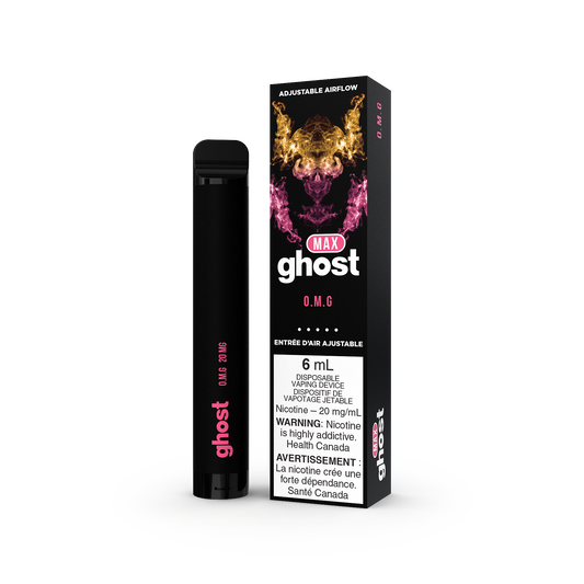 GHOST MAX DISPOSABLE - O.M.G (5PC/CTN) 6ML BOLD 50
