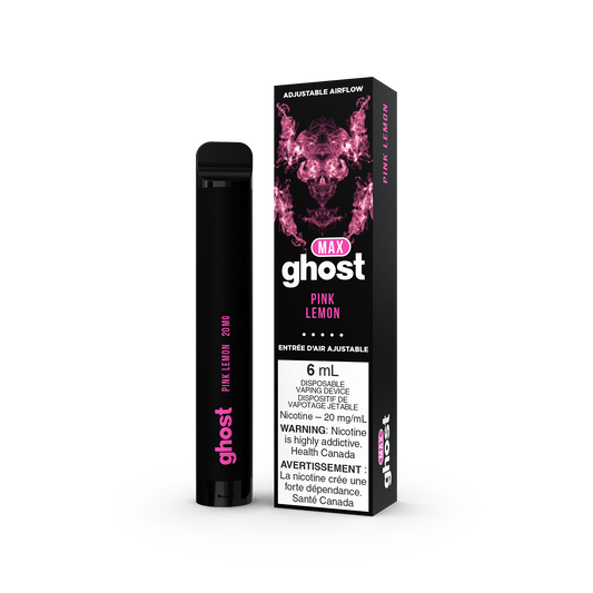 GHOST MAX DISPOSABLE - PINK LEMON (5PC/CTN) 6ML 20MG