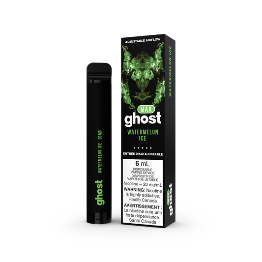 GHOST MAX DISPOSABLE - WATERMELON ICE (5PC/CTN) 6ML 20MG
