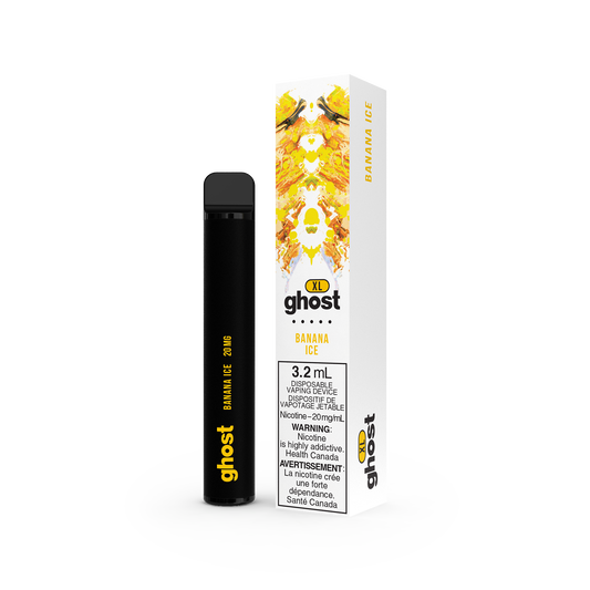 GHOST XL DISPOSABLE - BANANA ICE (5PC/CTN) 2ML 2ML 20MG