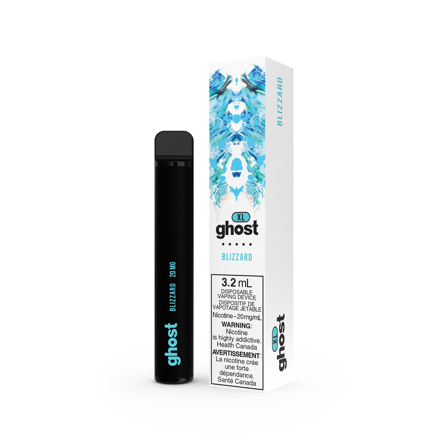 GHOST XL DISPOSABLE - BLIZZARD (5PC/CTN) 2ML 2ML BOLD 50