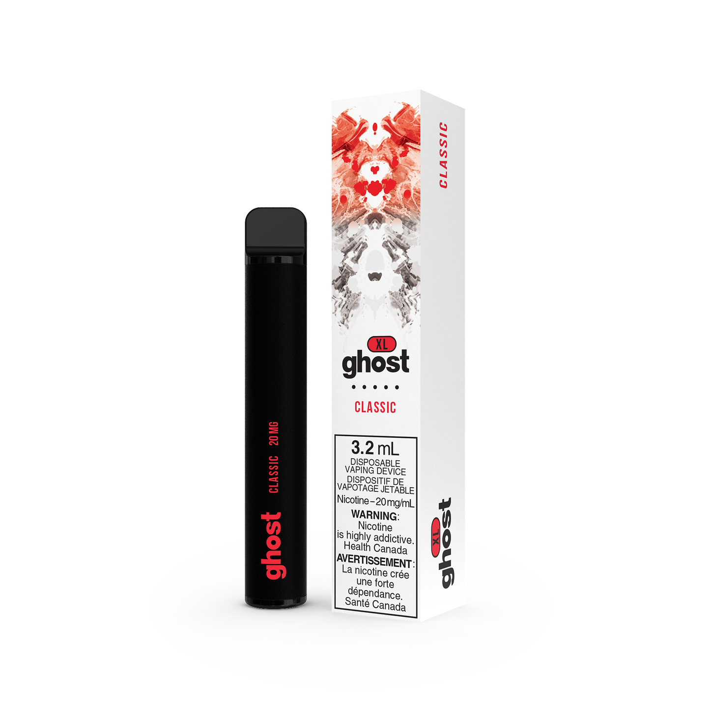 GHOST XL DISPOSABLE - CLASSIC (5PC/CTN) 2ML 2ML