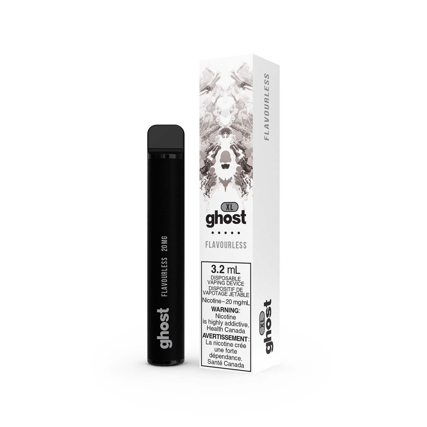 GHOST XL DISPOSABLE - FLAVOURLESS (5PC/CTN) 2ML 2ML