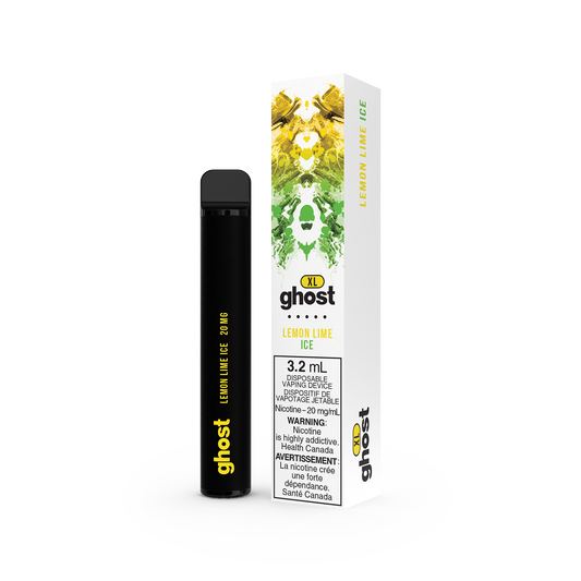 GHOST XL DISPOSABLE - LEMON LIME ICE (5PC/CTN) 2ML 2ML BOLD 50