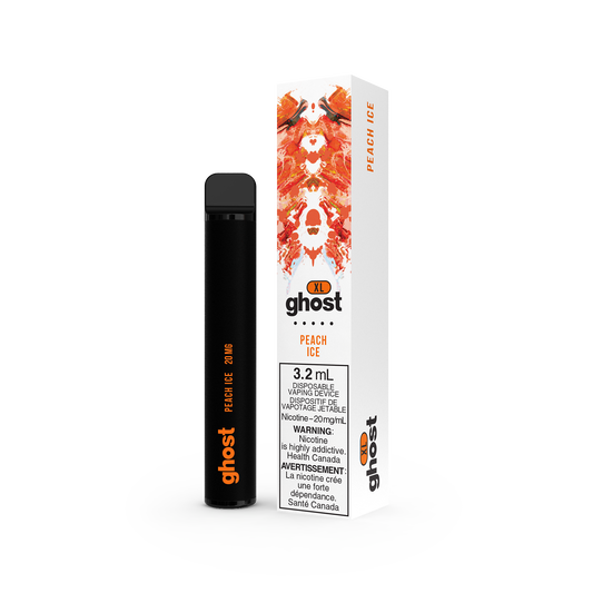 GHOST XL DISPOSABLE - PEACH ICE (5PC/CTN) 2ML 2ML 20MG
