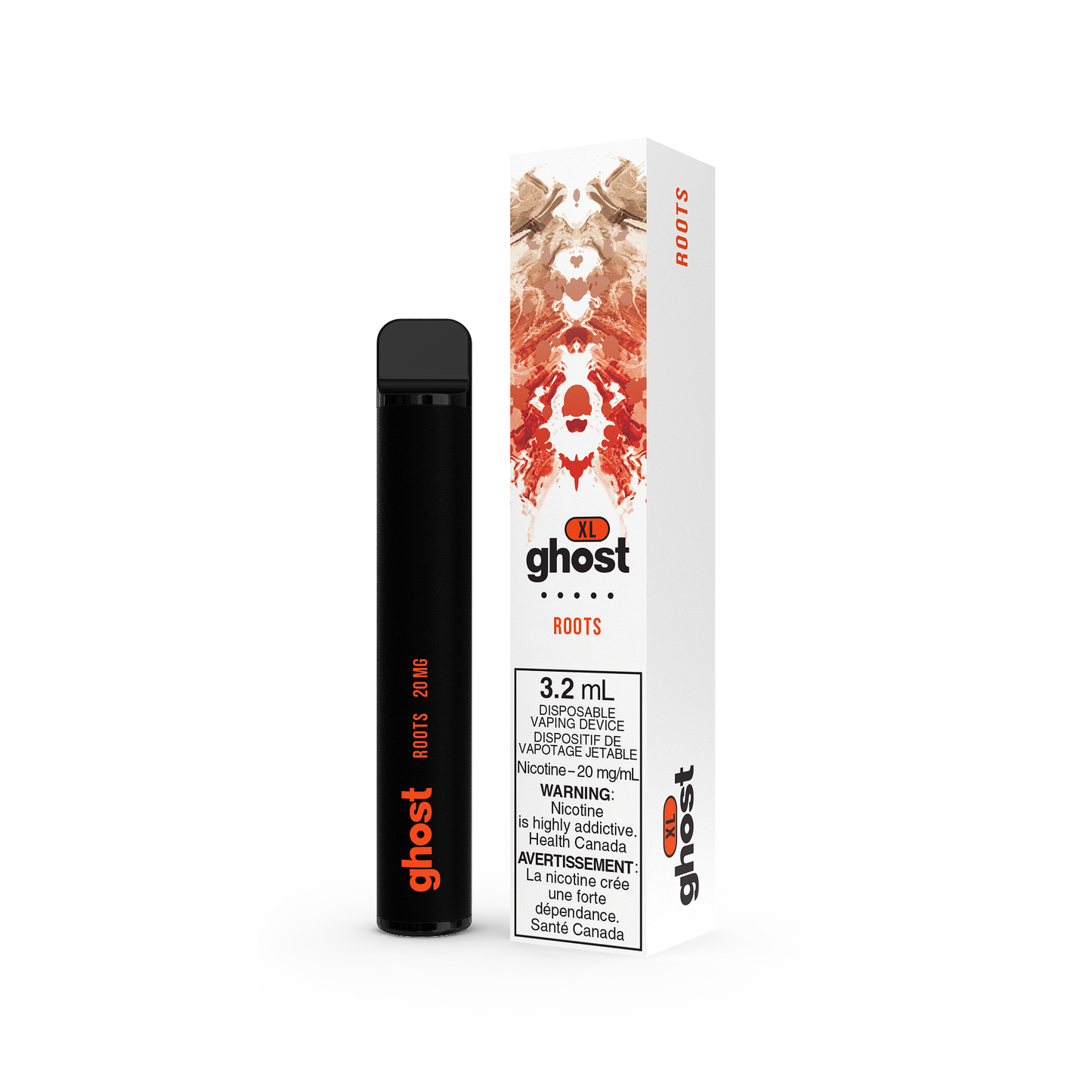 GHOST XL DISPOSABLE - ROOTS (5PC/CTN) 2ML 2ML BOLD 50