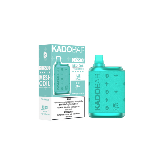 KadoBar 6500 Disposable Vape - 5ct Blue Razz