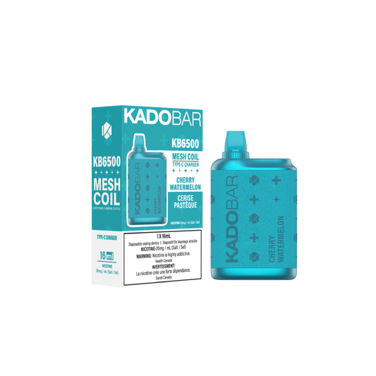 KadoBar 6500 Disposable Vape - 5ct Cherry Watermelon