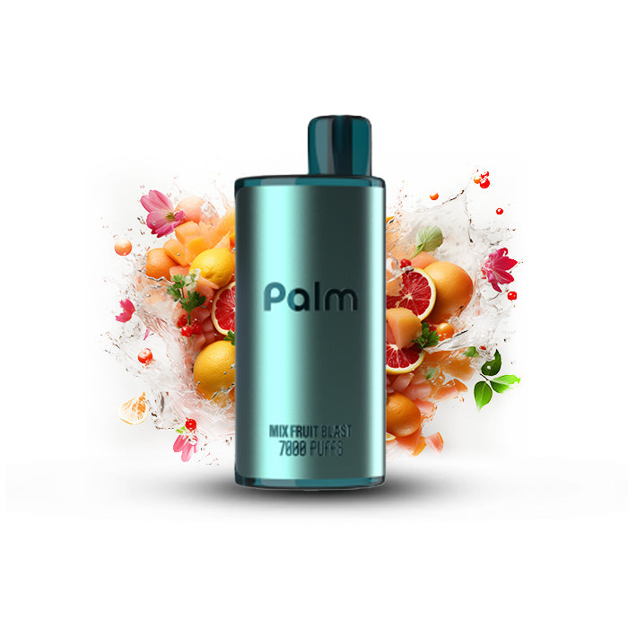 Pop Palm 7000 Puffs Disposable Vape - 5ct Mix Fruit Blast