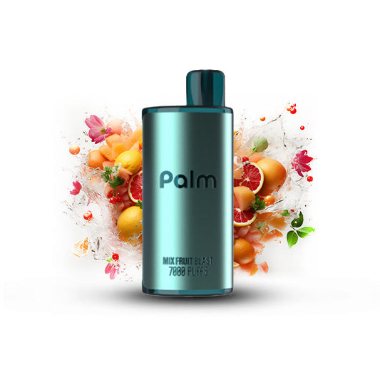 Pop Palm 7000 Puffs Disposable Vape - 5ct Mix Fruit Blast