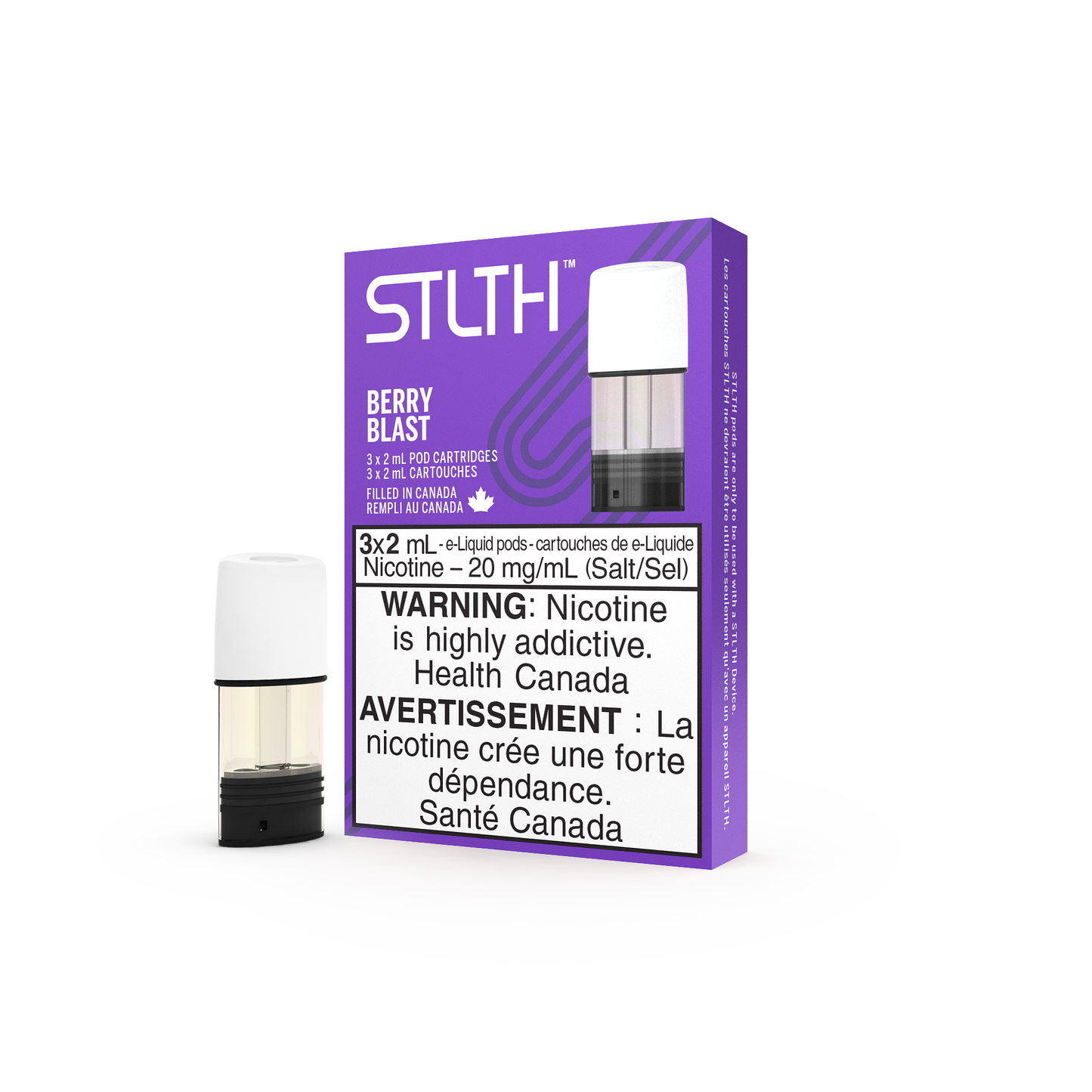 STLTH POD PACK BERRY BLAST (3 PACK) 2ML 12MG