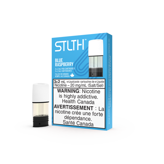 STLTH POD PACK BLUE RASPBERRY (3 PACK) 2ML 0MG