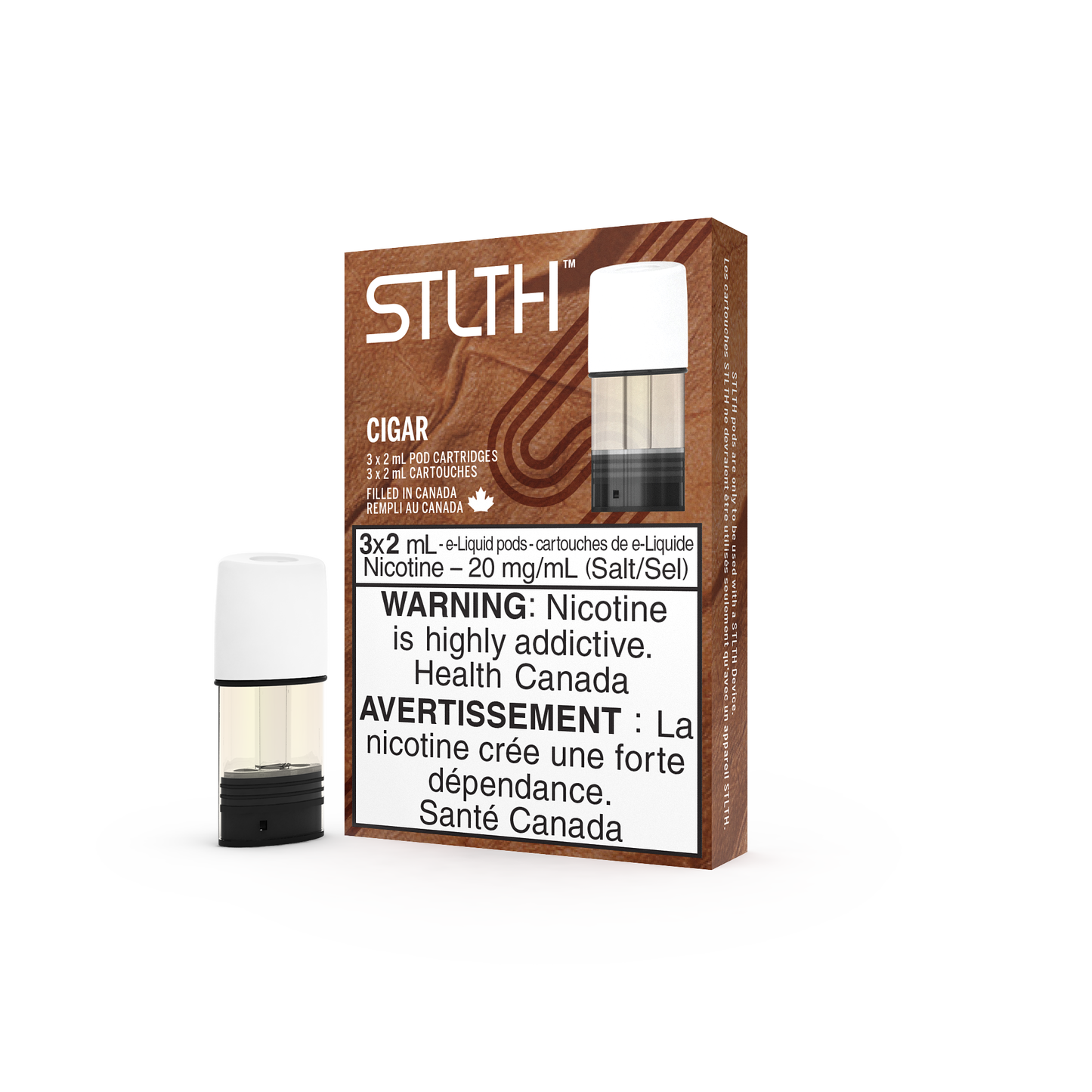 STLTH POD PACK CIGAR (3 PACK) 2ML BOLD 35