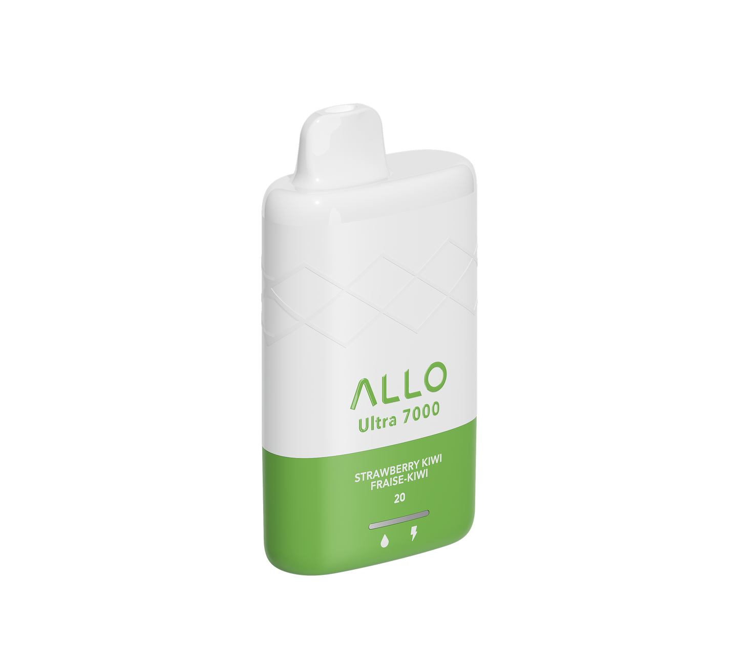 Allo Ultra 7000 Disposable - Strawberry Kiwi 20mg 5pc/Carton