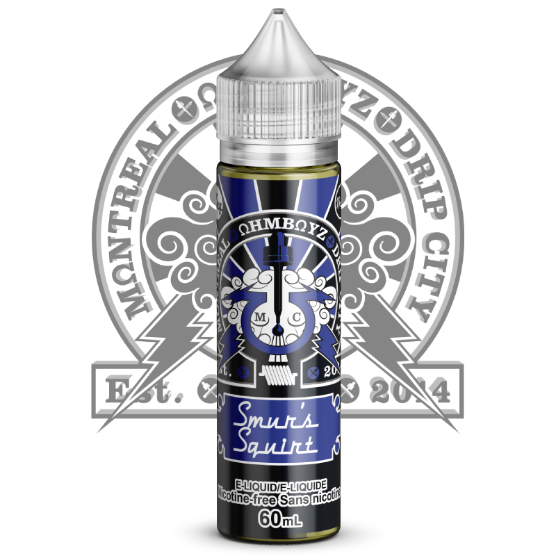 60ml OHMBOYZ DRIP CITY Smur's Squirt