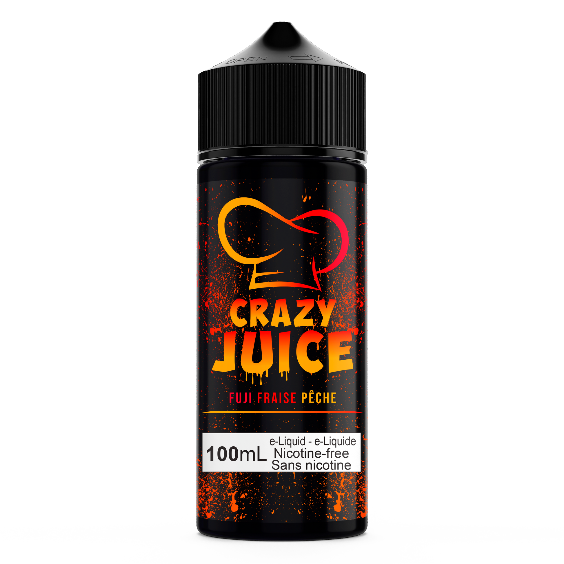CRAZY JUICE - FUJI FRAISE PECHE 100ml