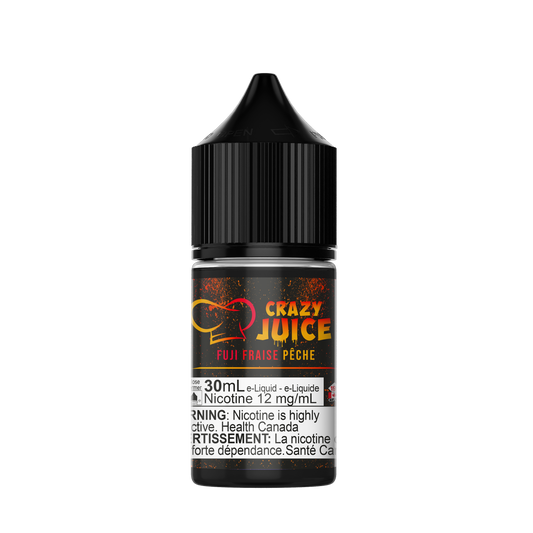 30ml CRAZY JUICE Salt - FUJI FRAISE PECHE