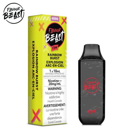 FLAVOUR BEAST Flippin’ Fruit Flash (Rainbow Burst) (6pc Carton)