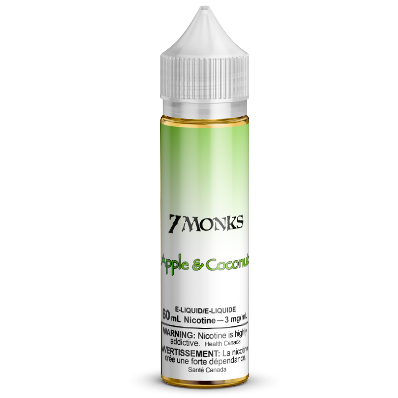 60ml 7MONKS Apple & Coconut (Cream Cookie)