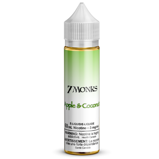 60ml 7MONKS Apple & Coconut (Cream Cookie)