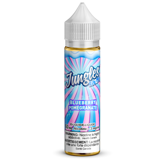 50ml EU JUNGLES FROST Blueberry Pomegranate 75VG