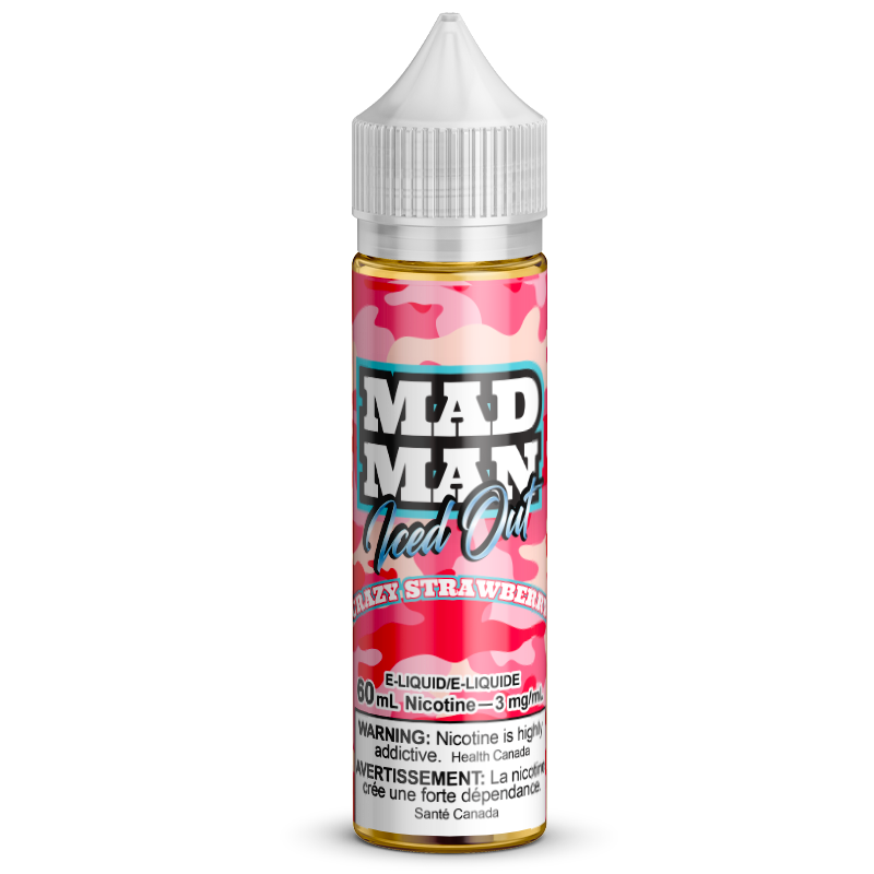 60ml MADMAN ICE Crazy Strawberry