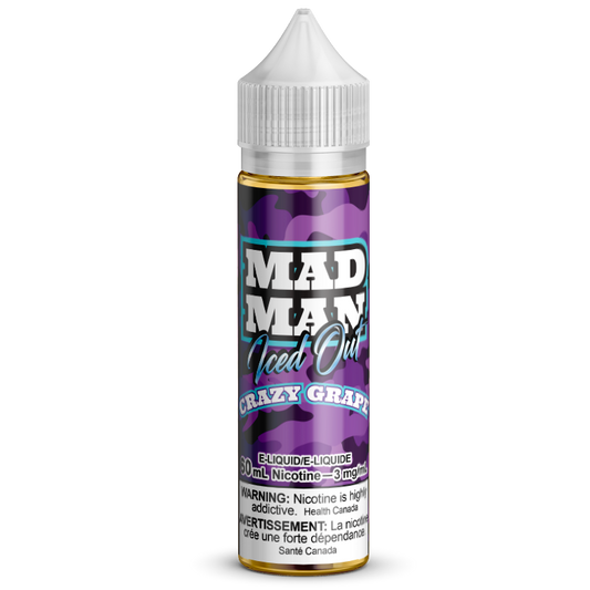 60ml MADMAN ICE Crazy Grape