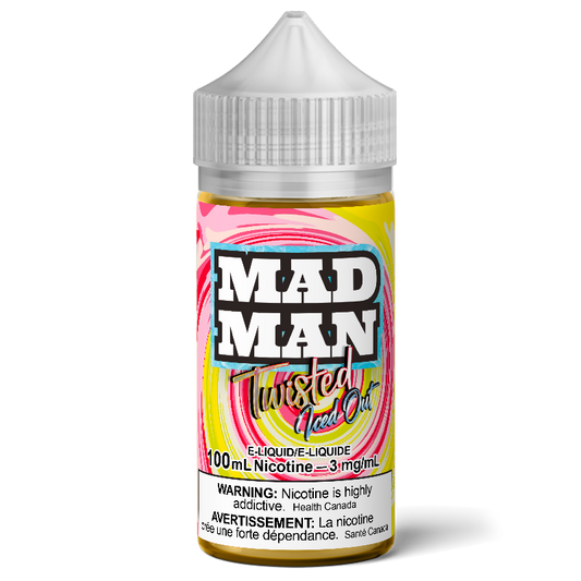 100ml MADMAN ICE TWISTED Strawberry & Lemon