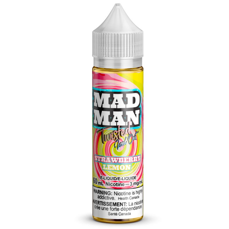 60ml MADMAN ICE TWISTED Strawberry Lemon