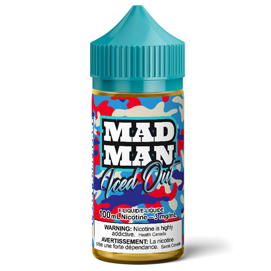 100ml MADMAN ICE Crazy Raspberry