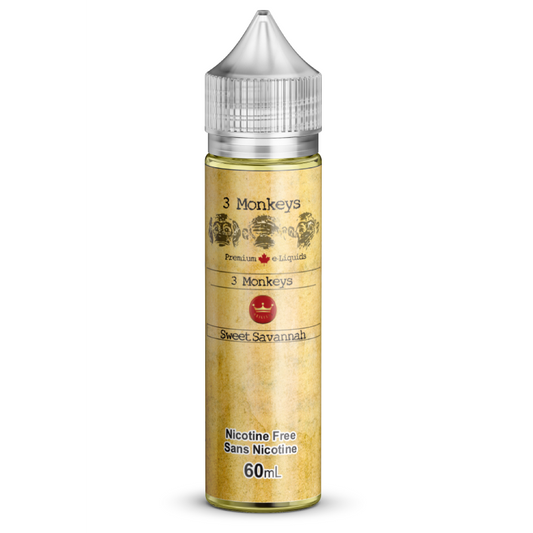 60ml 3MONKEYS Sweet Savannah XL