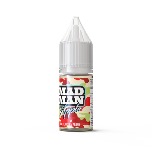 10ml AROMA MADMAN ICE SALTY Apple QBC