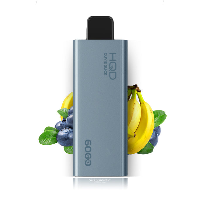 HQD Cuvie Slick 6000 Disposable Vape - 5ct Blueberry Banana