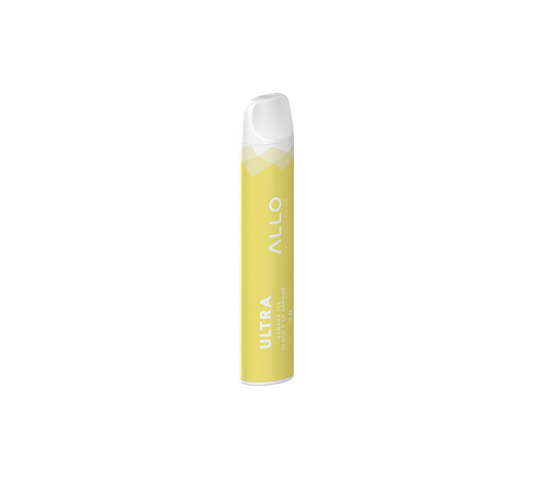 Allo Ultra 800 Disposable - Banana Ice 20mg 10pc/Carton