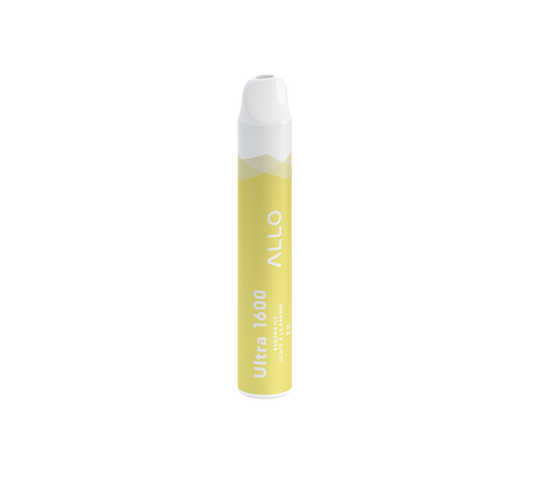 Allo Ultra 1600 Disposable - Banana Ice 20mg 5pc/Carton
