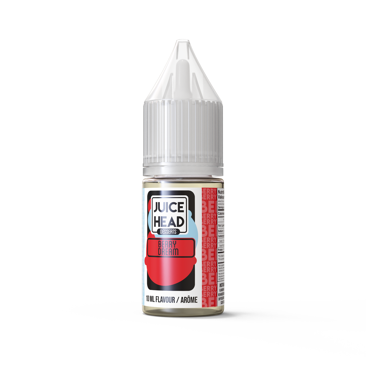 10ml AROMA JUICE HEAD Desserts Berry Dream QBC