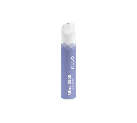 Allo Ultra 2500 Disposable - Blue Raspberry 20mg 5pc/Carton