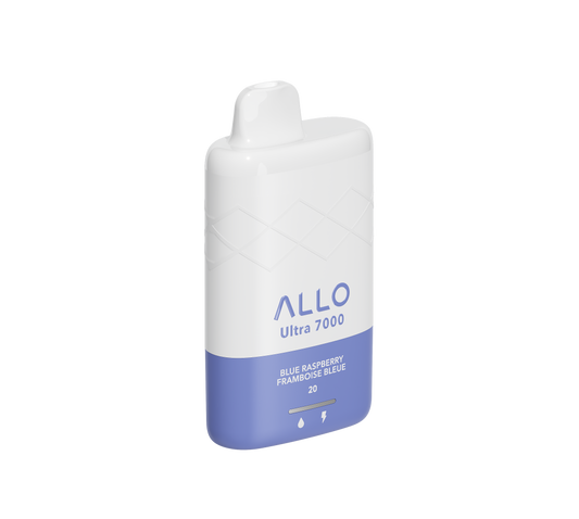 Allo Ultra 7000 Disposable - Blue Raspberry 20mg 5pc/Carton