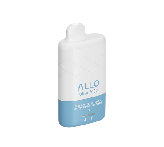Allo Ultra 7000 Disposable - Blue Raspberry Lemon 20mg 5pc/Carton